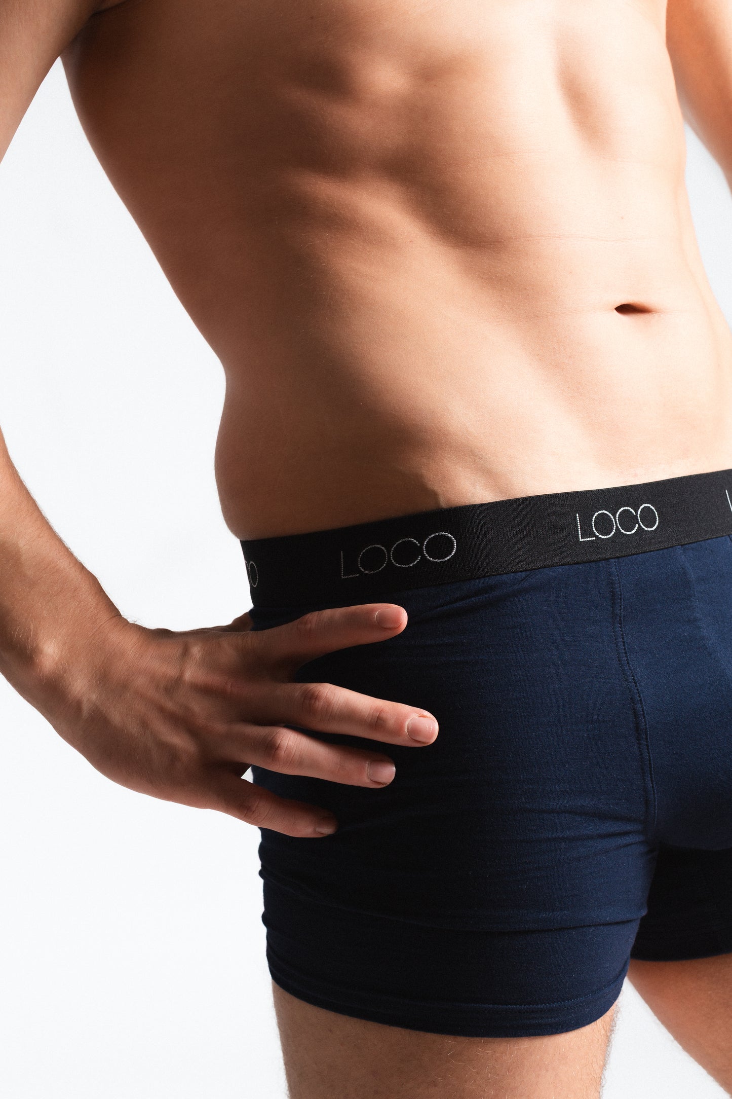 LOCO 3er-Premium Pack aus Bio-Baumwolle (kbA) - Black